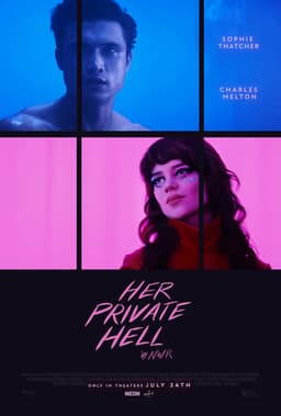 Cartel oficial de Su propio infierno (Her Private Hell)